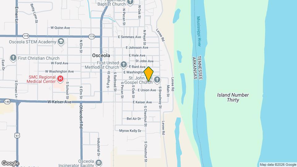705 Cecelia Ave Mapa y Detalles de la Ubicación