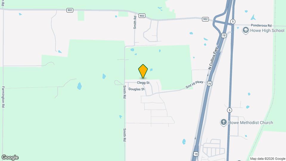 1801 Clegg St Map and Location Details