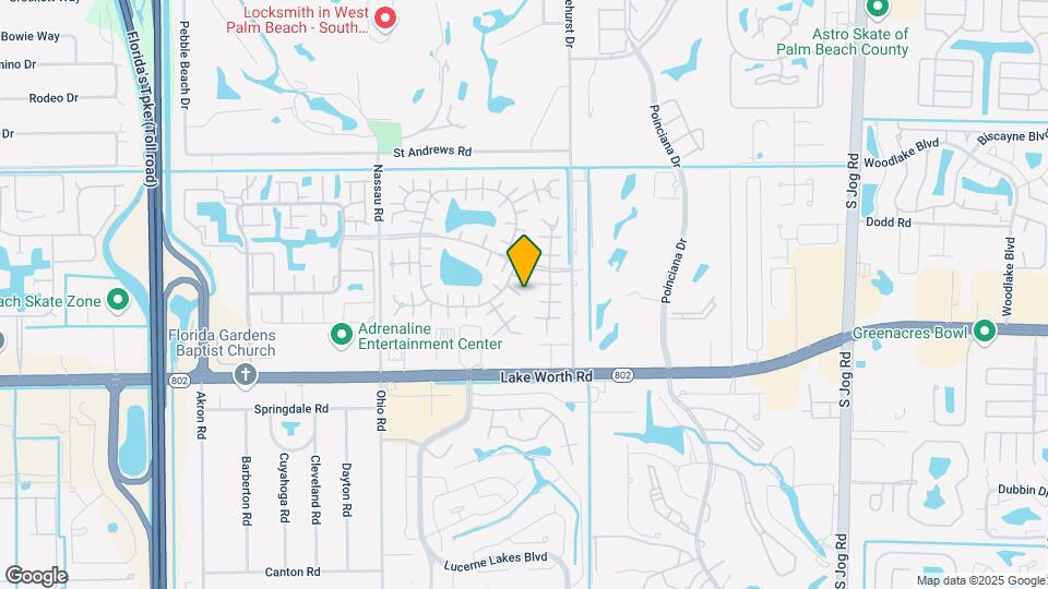 459 Franconia Cir Map and Location Details