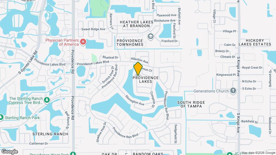 1604 Westerly Dr Map and Location Details