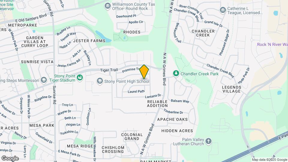 1809 Prairie Star Ln Map and Location Details
