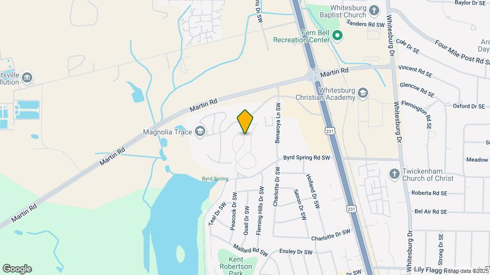 2053 Woodlawn Dr SW Map and Location Details