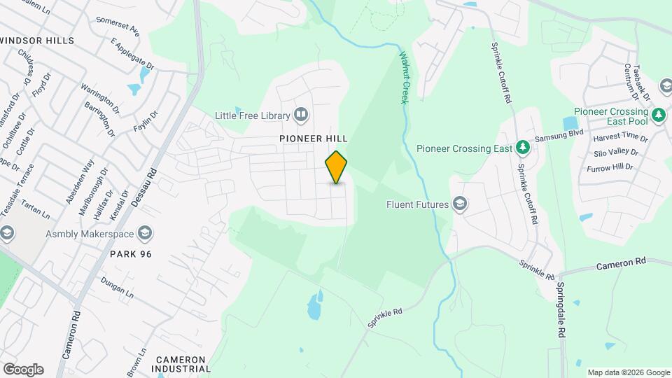 10307 Norshire Ln Mapa y Detalles de la Ubicación