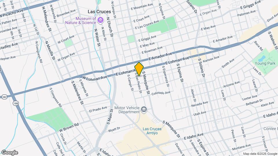 603 S San Pedro St Map and Location Details
