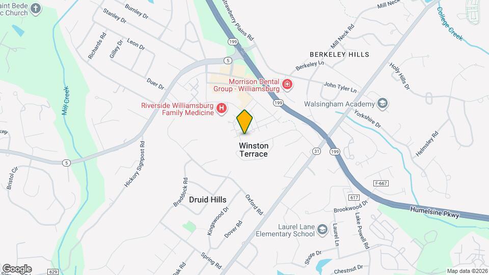 610 Promenade Ln Map and Location Details