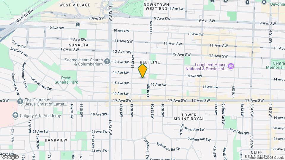 1216 15th Ave SW Map and Location Details