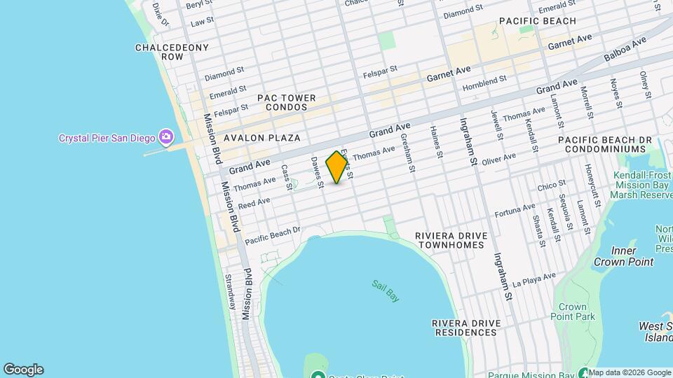 1133 Reed Ave Map and Location Details