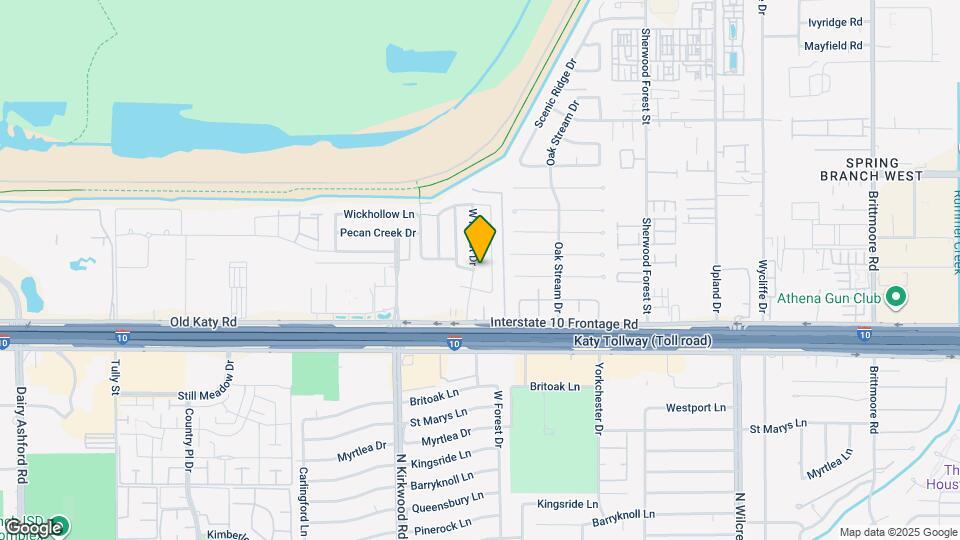 1214 W Forest Dr Map and Location Details