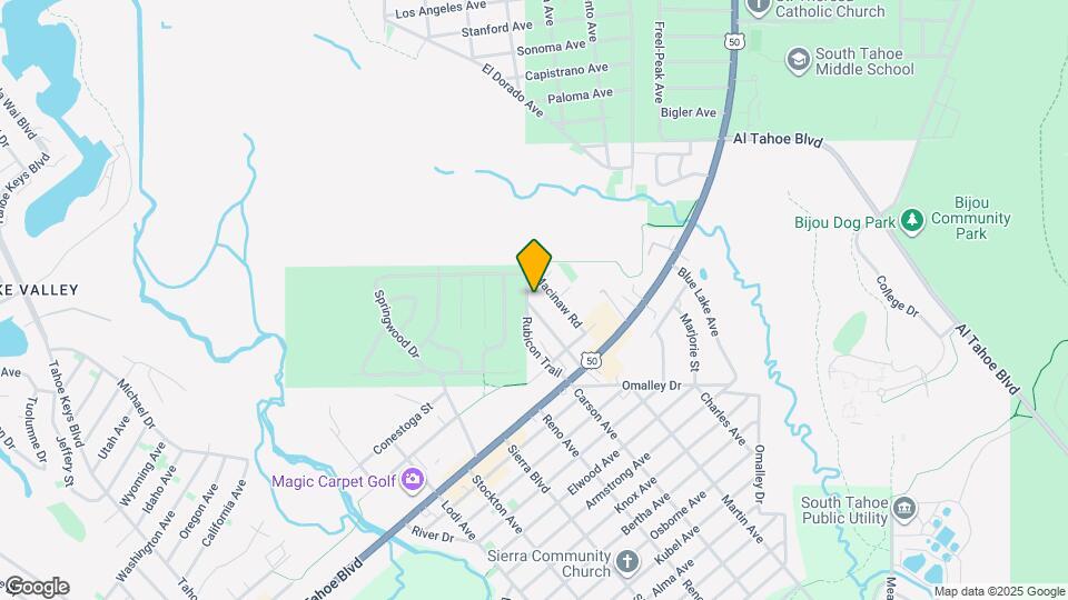 909 Rubicon Trail Map and Location Details