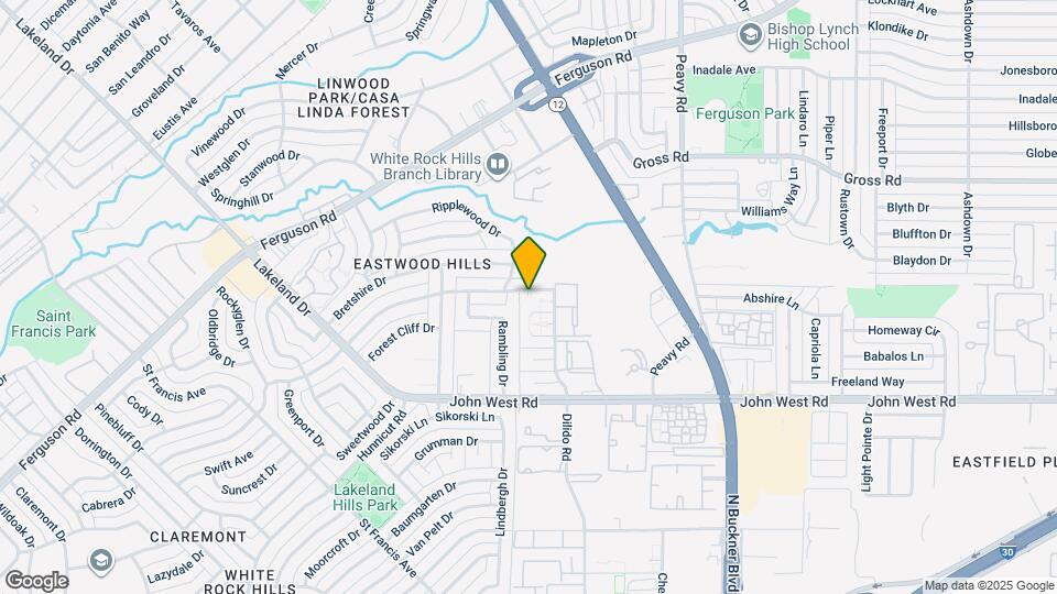 9208 Sweetwater Dr Map and Location Details