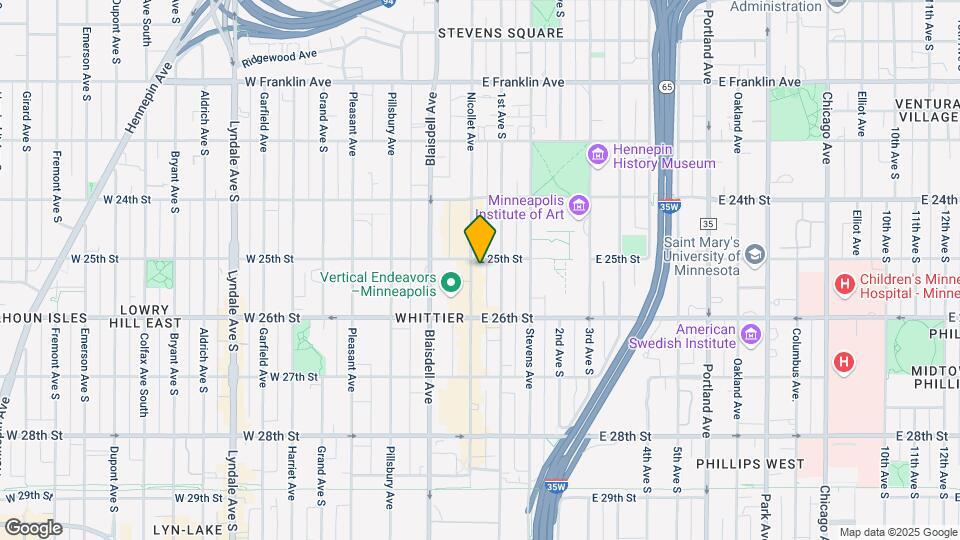 2507 Nicollet Ave Map and Location Details