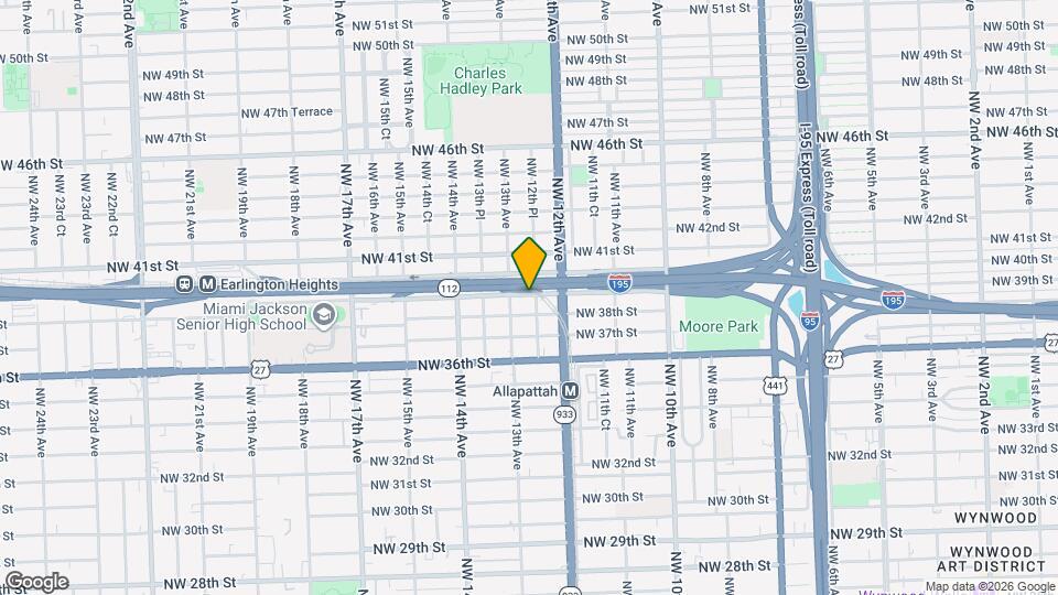 1252 NW 39th St Map and Location Details