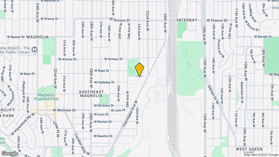 2225-2229 W Raye St Map and Location Details