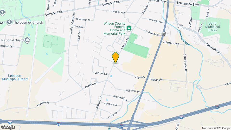 102 Maple Vw Dr, Unit 102 Mapa y Detalles de la Ubicación