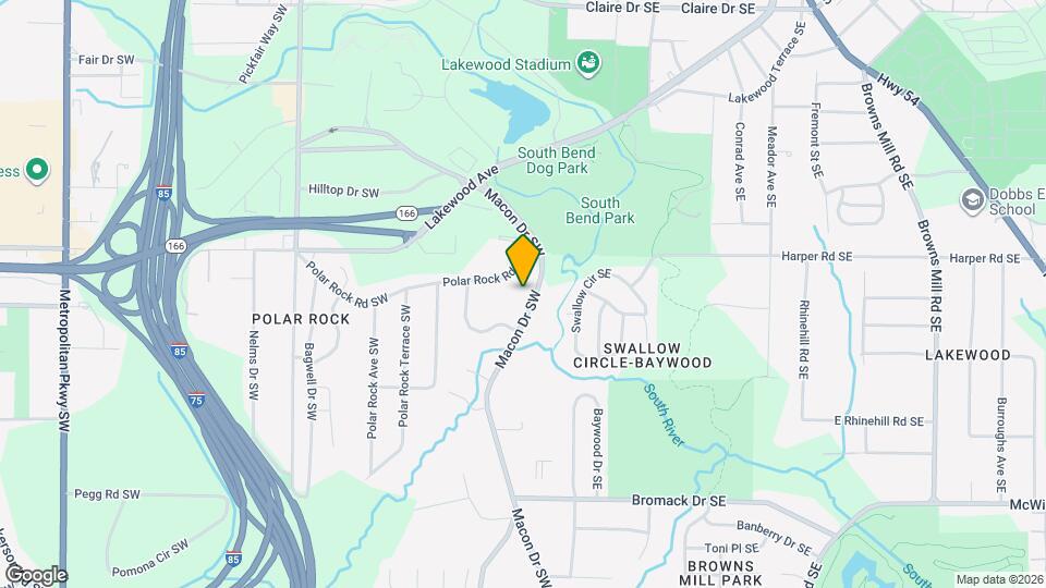 2145 Macon Dr SW Map and Location Details