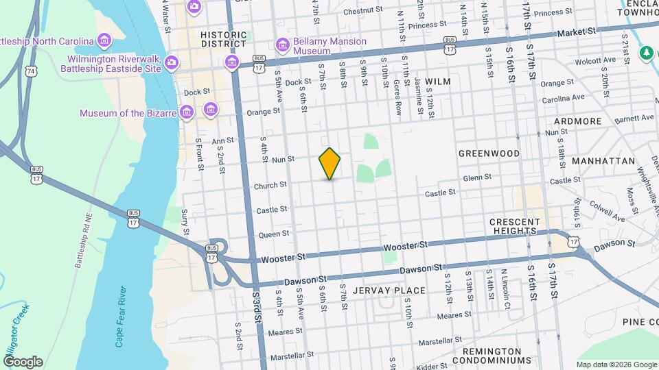 506 S 7th St Map and Location Details