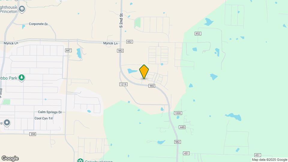 1305 Parker Dr Map and Location Details