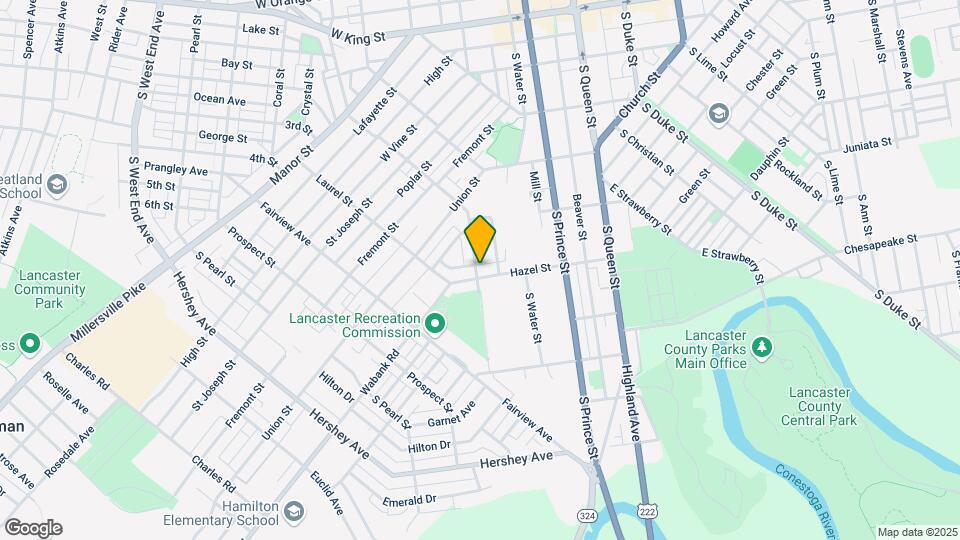 485 New Dorwart St Map and Location Details