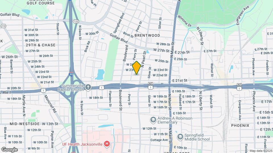 320 W 22nd St Map and Location Details
