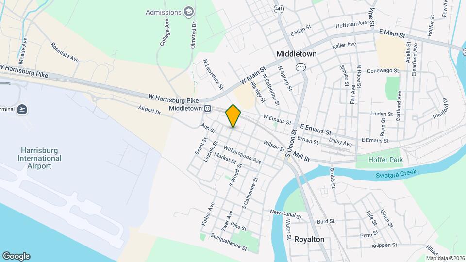 202 S Lawrence St Map and Location Details