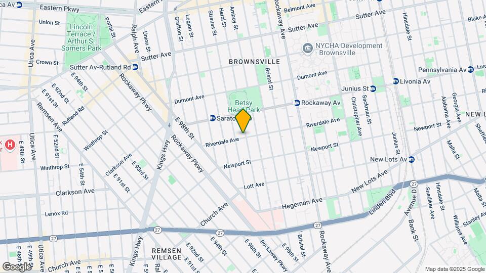 91 Riverdale Ave Map and Location Details