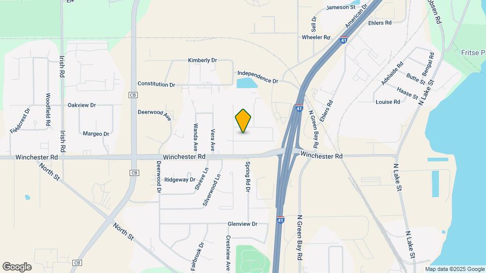 1250 Burnette St Map and Location Details