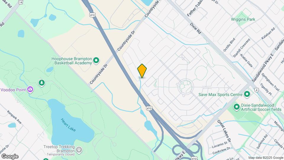 203 Sussexvale Dr Map and Location Details