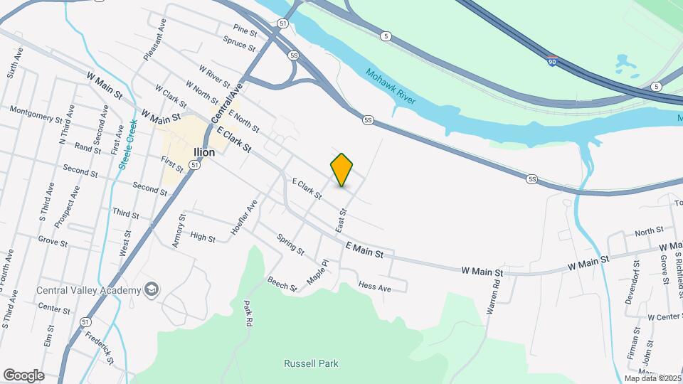 208 E North St Mapa y Detalles de la Ubicación