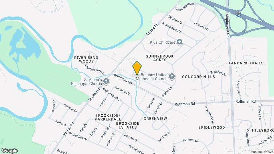 5037 Brook Dr Map and Location Details