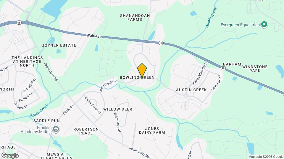 1744 Main Divide Dr Map and Location Details