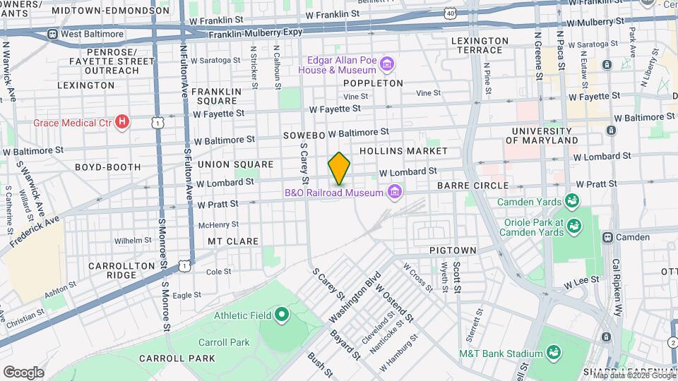 120 S Carlton St Map and Location Details