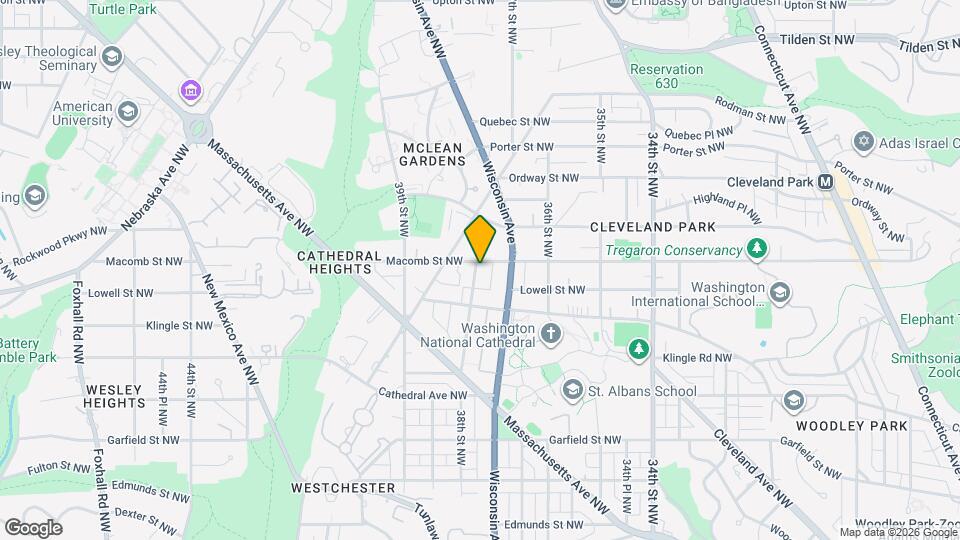 3247 38th St NW Map and Location Details