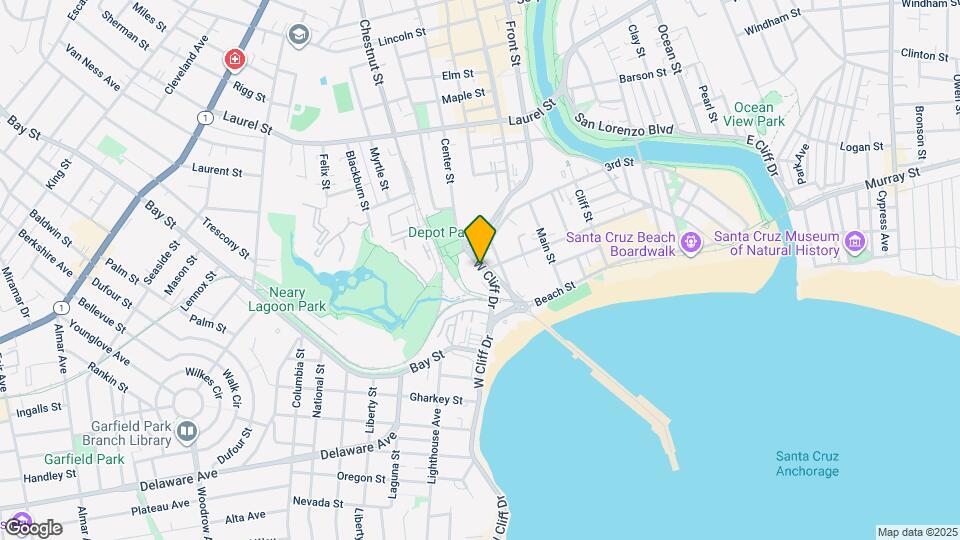 116 W Cliff Dr Map and Location Details