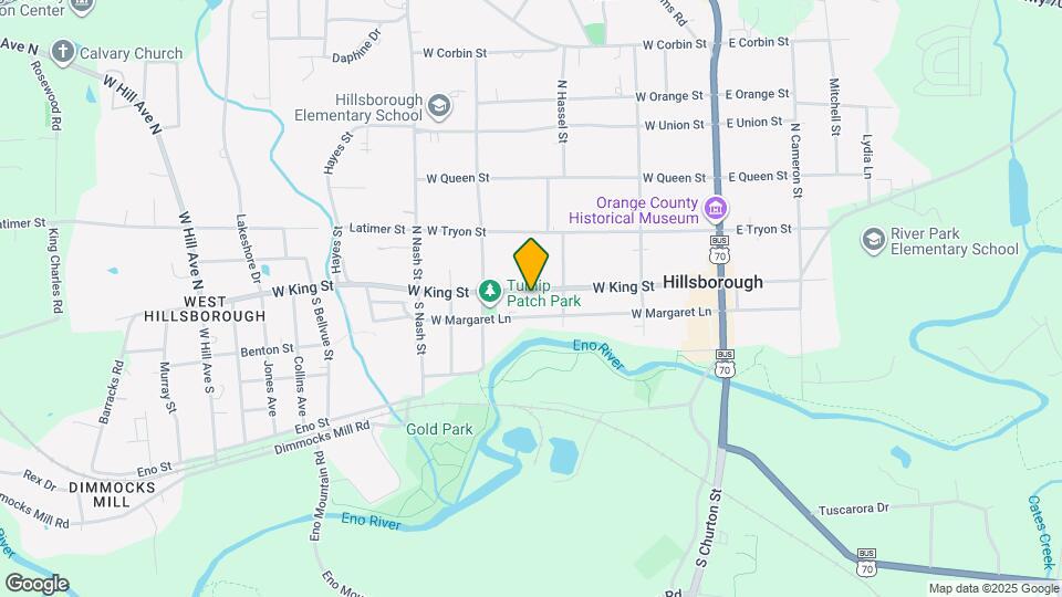 315 W King St Map and Location Details