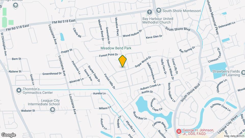 2824 Sugar Wood Dr Map and Location Details