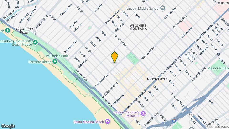 1055 5th St Map and Location Details