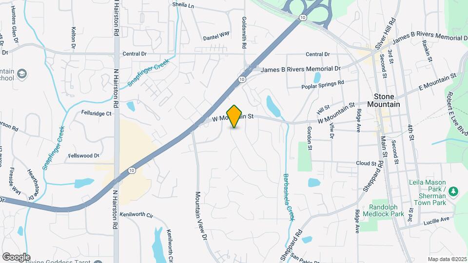 947 Meadow Rock Dr Map and Location Details