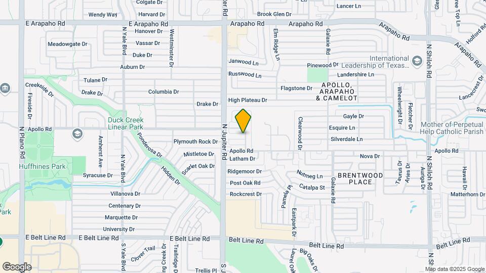 3401 Aquarius Cir Map and Location Details