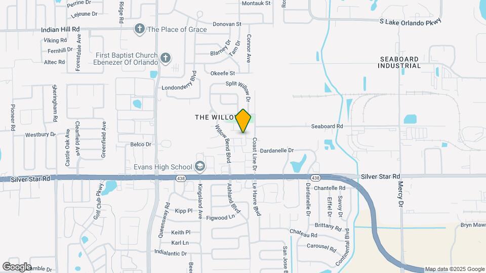 4705 Almond Willow Dr Map and Location Details