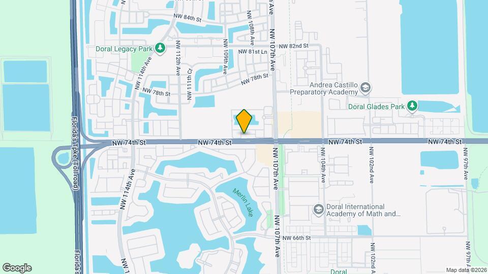 10788 NW 74th Ln Map and Location Details