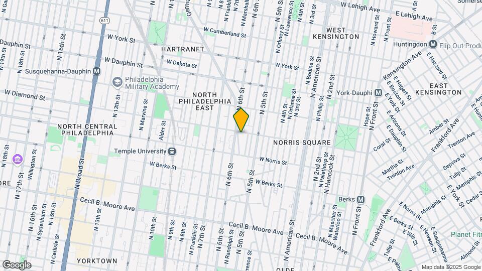 2059 Germantown Ave, Unit 1 Map and Location Details