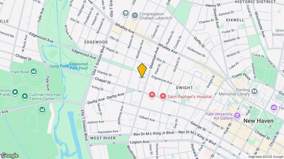 45 Hotchkiss St, Unit 1 Map and Location Details