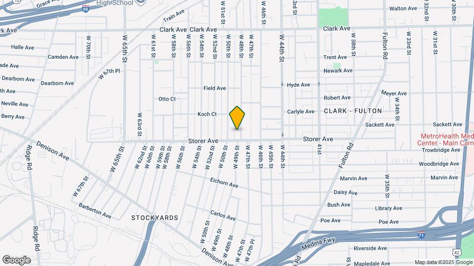 3342 W 48th St Map and Location Details