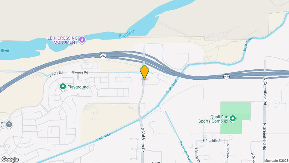 3411 N Val Vista Dr Mapa y Detalles de la Ubicación