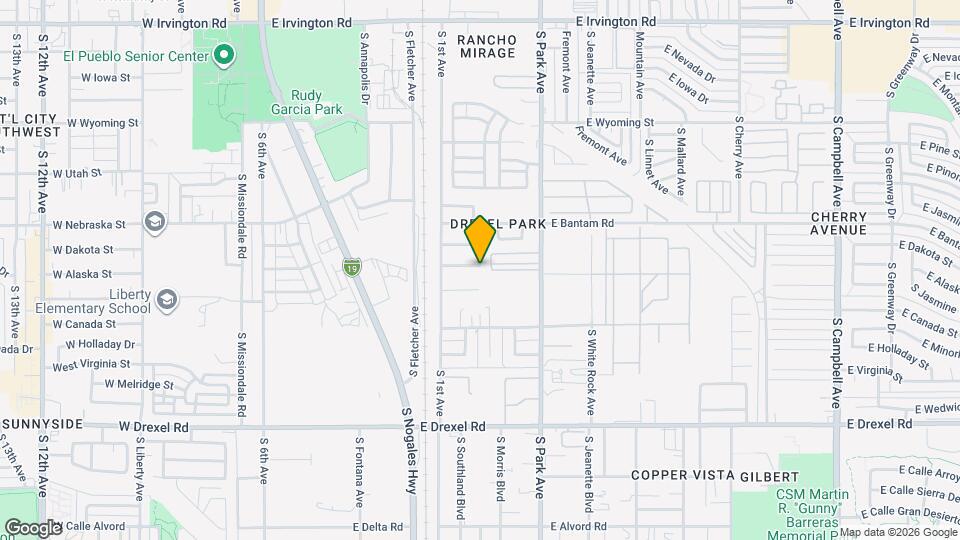 806 E Alaska St Map and Location Details