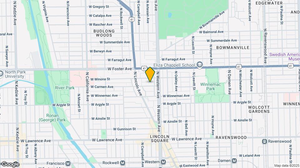 2428 W Carmen Ave Map and Location Details
