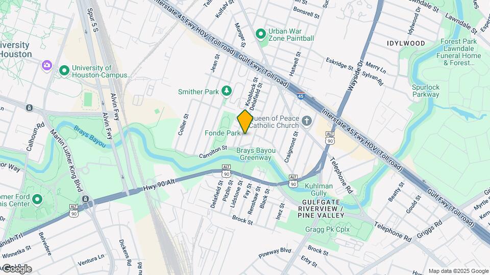 2613 Delafield St Map and Location Details