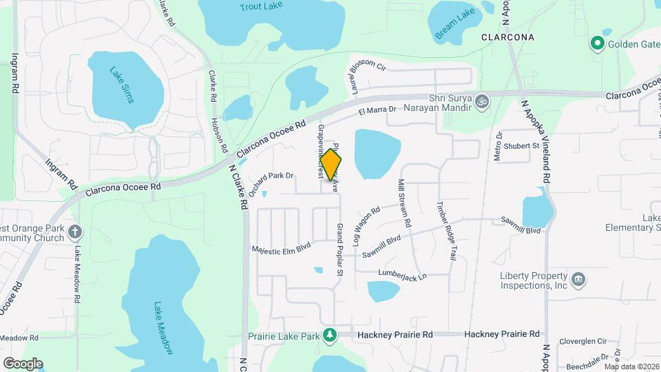 2616 Plumberry Ave Map and Location Details