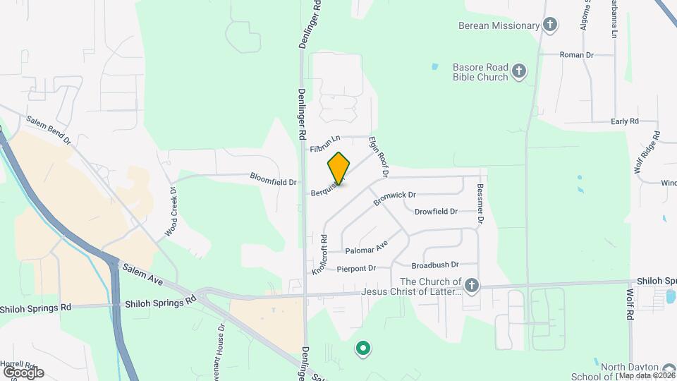 4526 Berquist Dr Map and Location Details