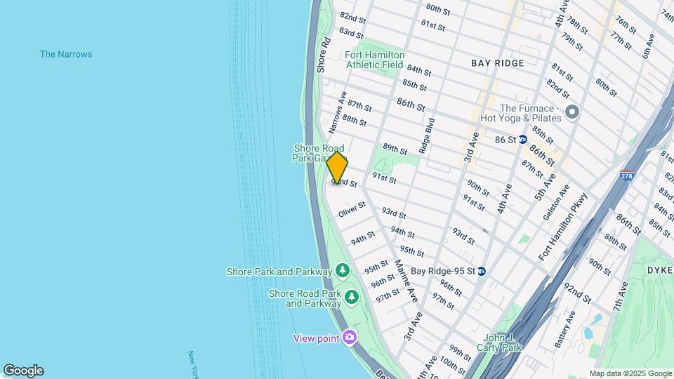 9201 Shore Rd Map and Location Details
